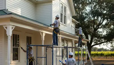 Painting contractors in Stockton, CA providing professional interior and exterior painting services