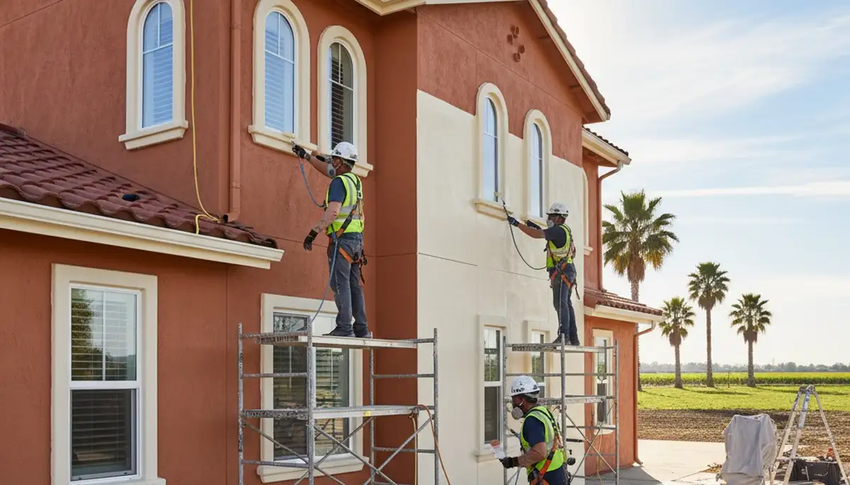 Stockton, CA painting contractors for residential and commercial interior and exterior painting services