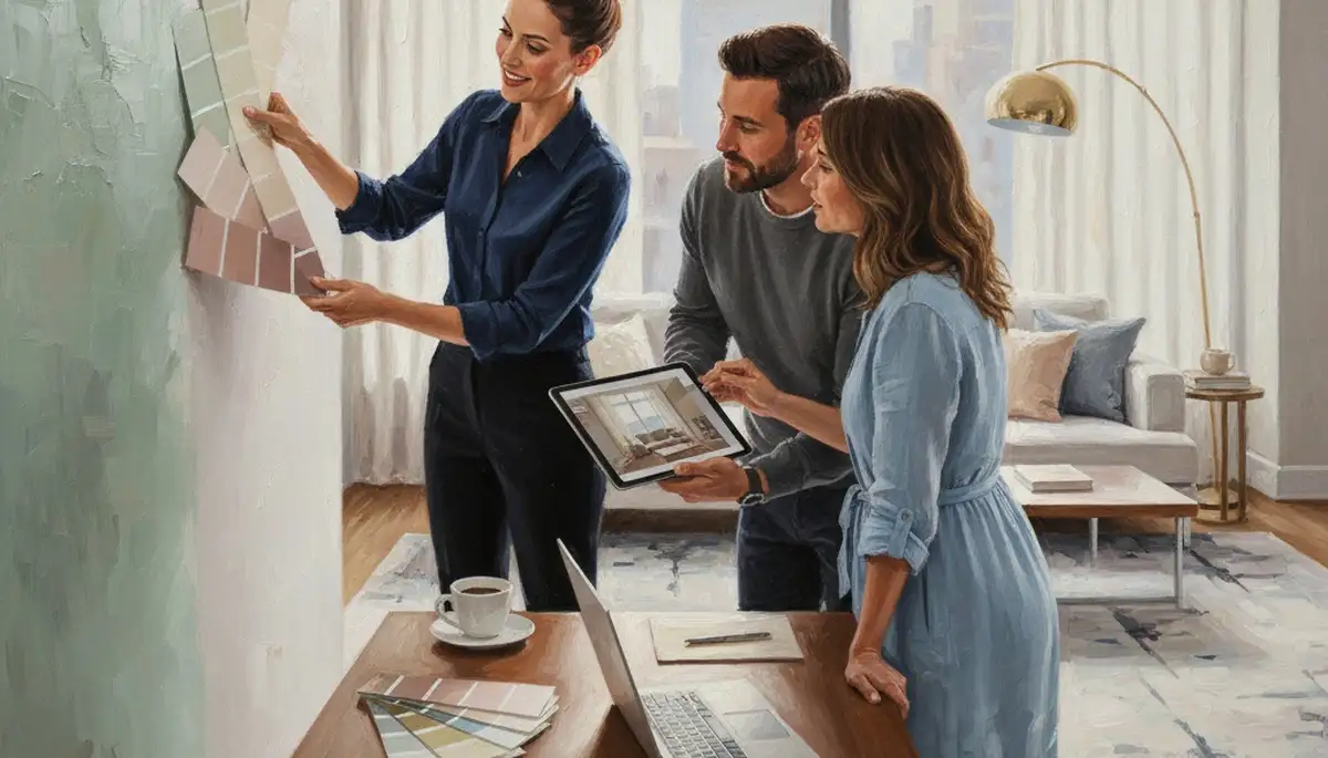 Stockton, CA paint color consultation for home exterior and interior palette selection