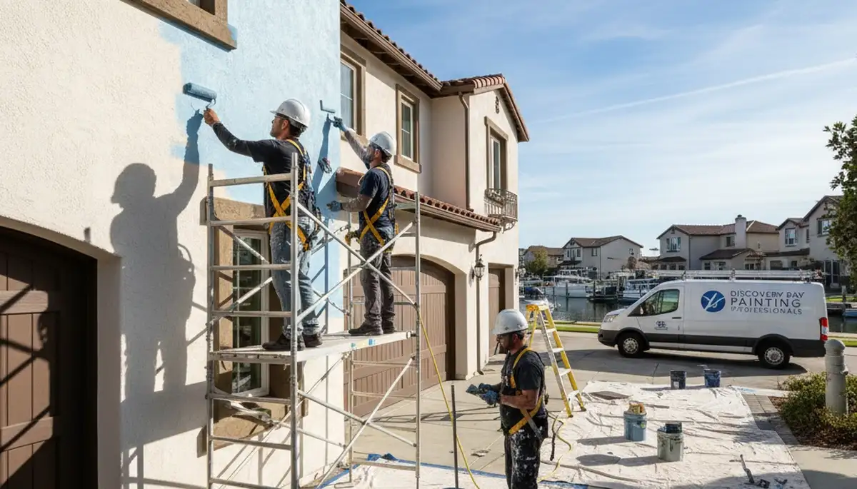 Painting contractors in Stockton, CA delivering professional interior and exterior painting services