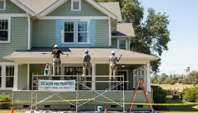 Professional painting contractor services in Stockton, CA for residential and commercial properties
