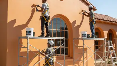 Painting contractors team serving Stockton, CA with professional interior and exterior painting services