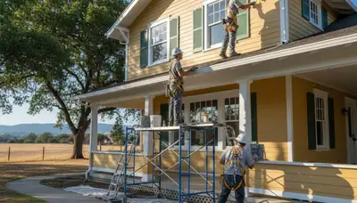 Painting contractors in Stockton, CA providing professional interior and exterior painting services