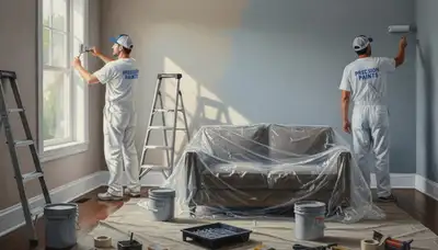 Interior house painting in Stockton, CA by trusted local painters for smooth, professional finishes