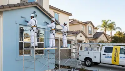 Painting contractors in Stockton, CA providing professional interior and exterior painting services