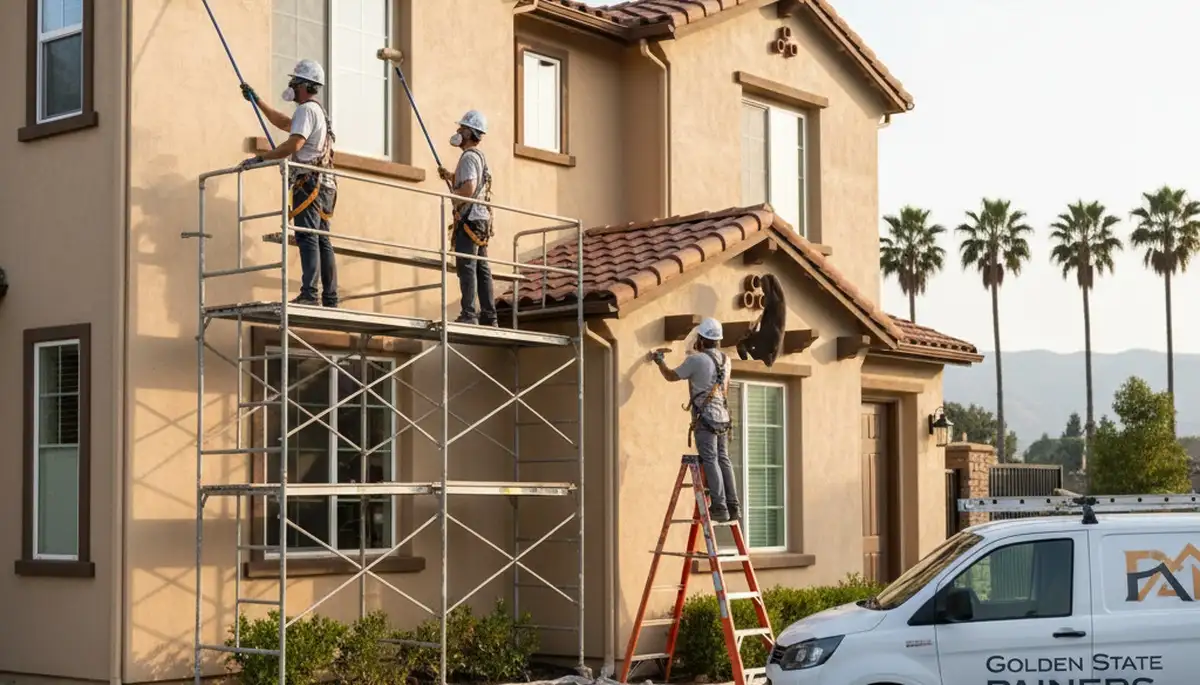 Painting contractors in Stockton, CA providing professional interior and exterior painting services