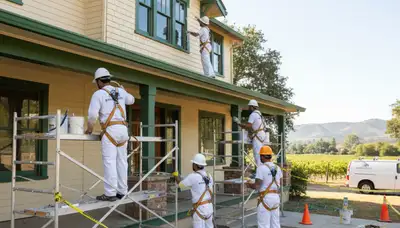 Painting contractors in Stockton, CA providing professional residential and commercial painting services