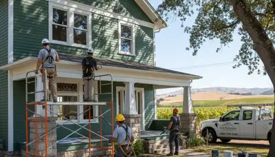 Painting contractors in Stockton, CA providing professional interior and exterior painting services