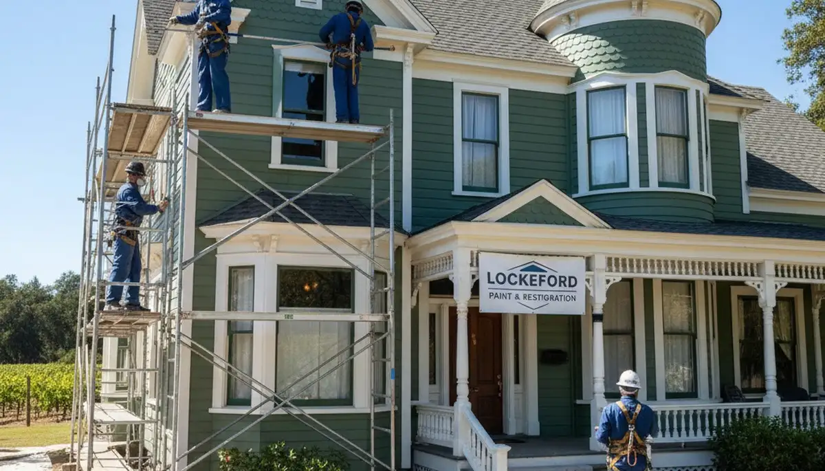 Painting contractors in Stockton, CA providing professional interior and exterior painting services