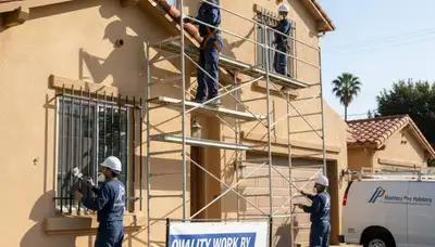 Painting contractors in Stockton, CA providing professional interior and exterior painting services