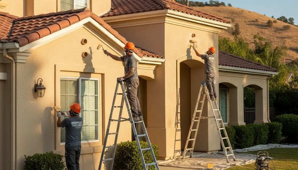 Professional painting contractors in Stockton, CA providing interior and exterior painting services