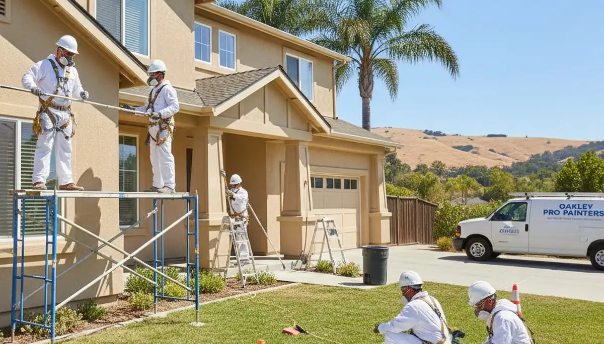 Professional painting contractors in Stockton, CA providing residential and commercial painting services
