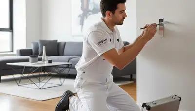 Stockton, CA paint touch-up service for chips, scuffs, and peeling on interior walls