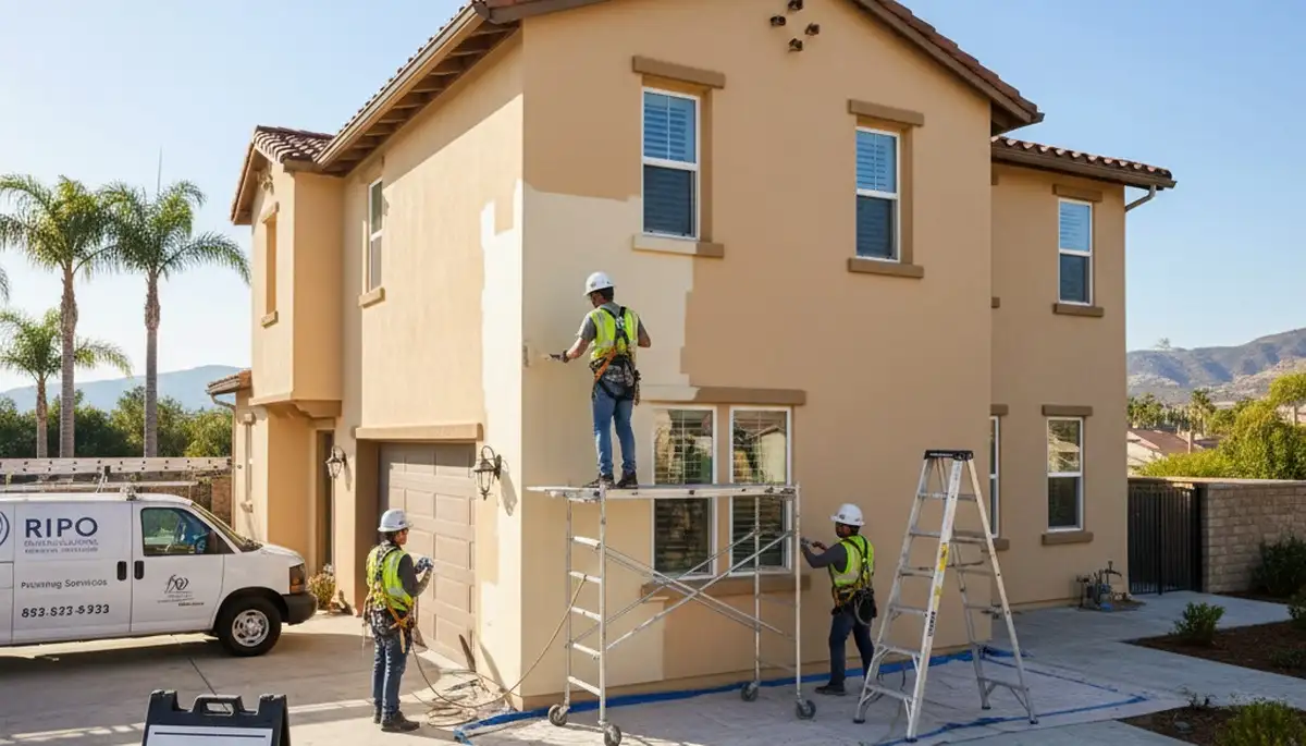 Stockton, CA painting contractors providing professional interior and exterior painting services