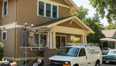 Painting contractors in Stockton, CA providing professional interior and exterior painting services