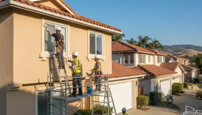 Painting contractors serving Stockton, CA providing professional interior and exterior painting services