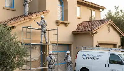 Professional painting contractor service in Stockton, CA for residential and commercial projects
