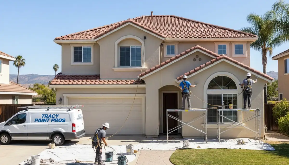 Stockton, CA painting contractors providing professional interior and exterior home painting services