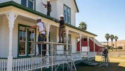Painting contractors in Stockton, CA offering professional interior and exterior painting services