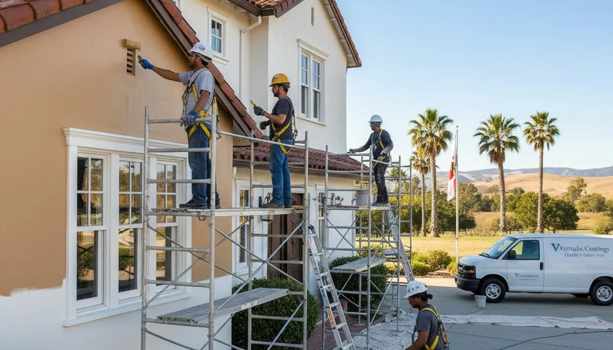Painting contractors in Stockton, CA providing professional interior and exterior painting services