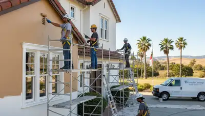 Painting contractors in Stockton, CA providing professional interior and exterior painting services