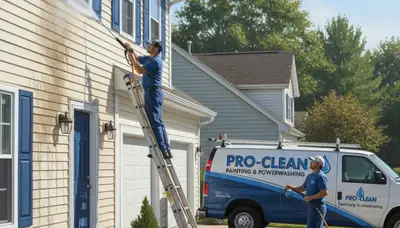 Vinyl siding pressure cleaning service in Stockton, CA for curb appeal and dust removal
