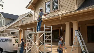 Painting contractors in Stockton, CA providing professional interior and exterior painting services