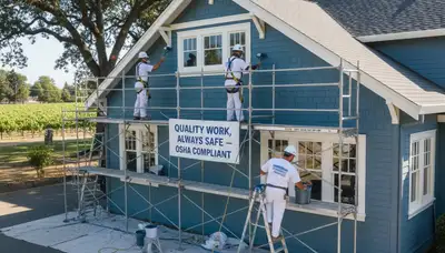 Professional painting contractors serving Stockton, CA for residential and commercial projects