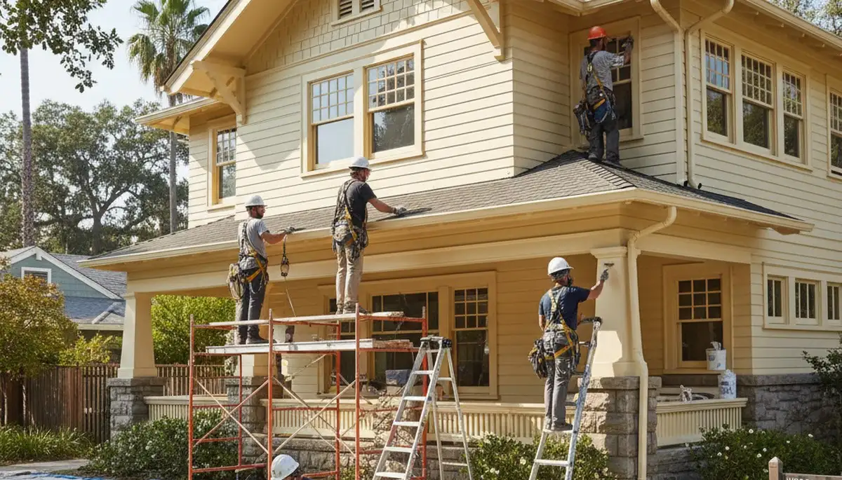 Painting contractors in Stockton, CA providing professional interior and exterior painting services